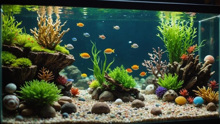creative small aquarium enhancements