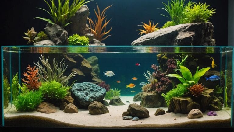 first fish tank setup