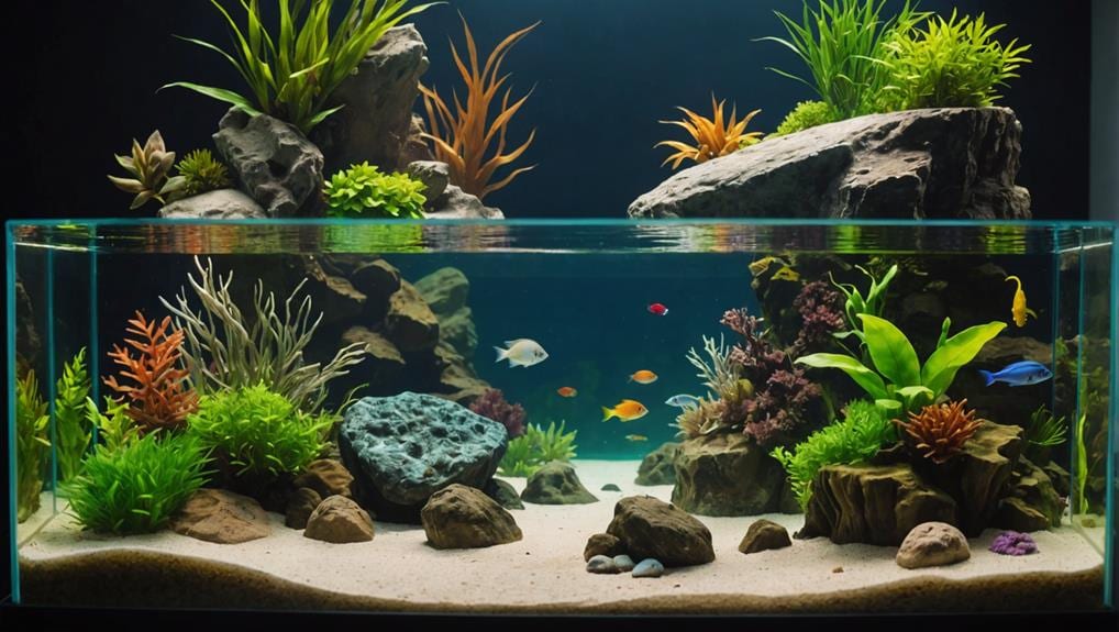 first fish tank setup