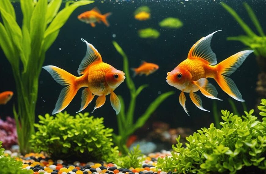 goldfish health promoting foods