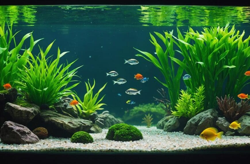 maintaining fish tank purity