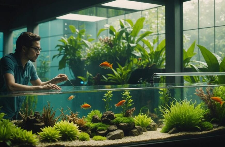 minimize fishkeeping environmental impact