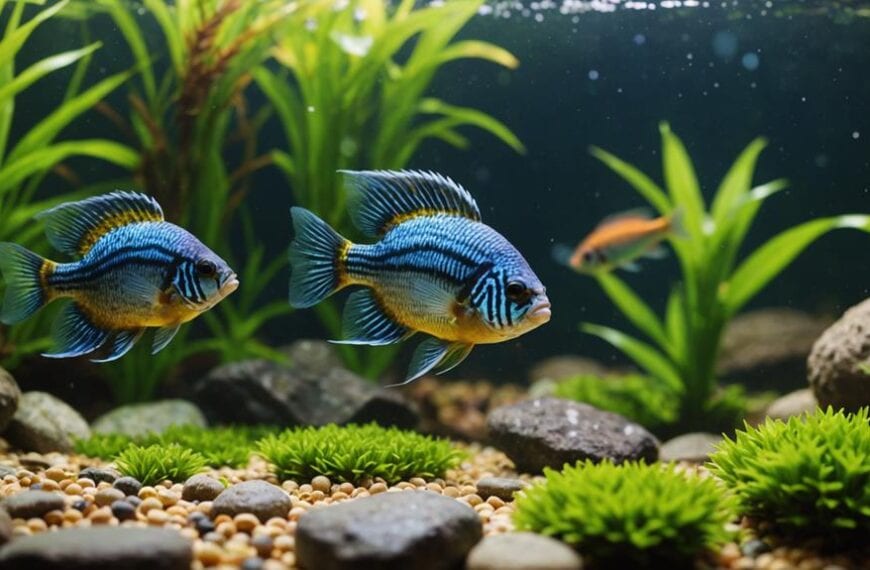 optimal cichlid feeding times
