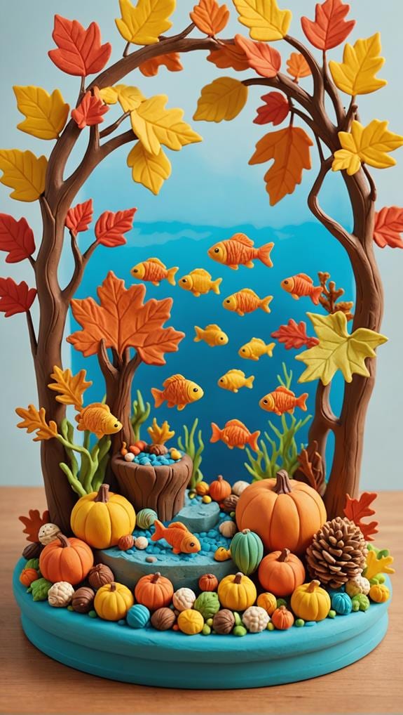 thanksgiving seasonal harvest elements