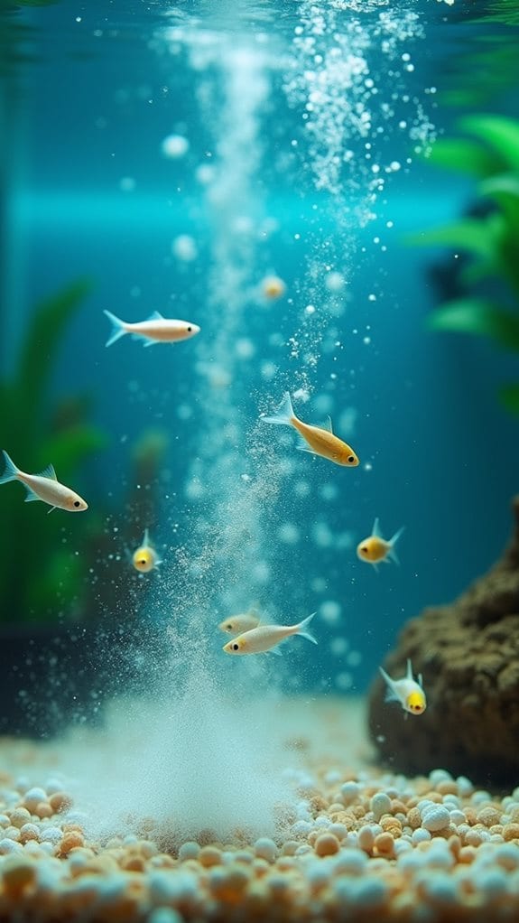 causes of white particles