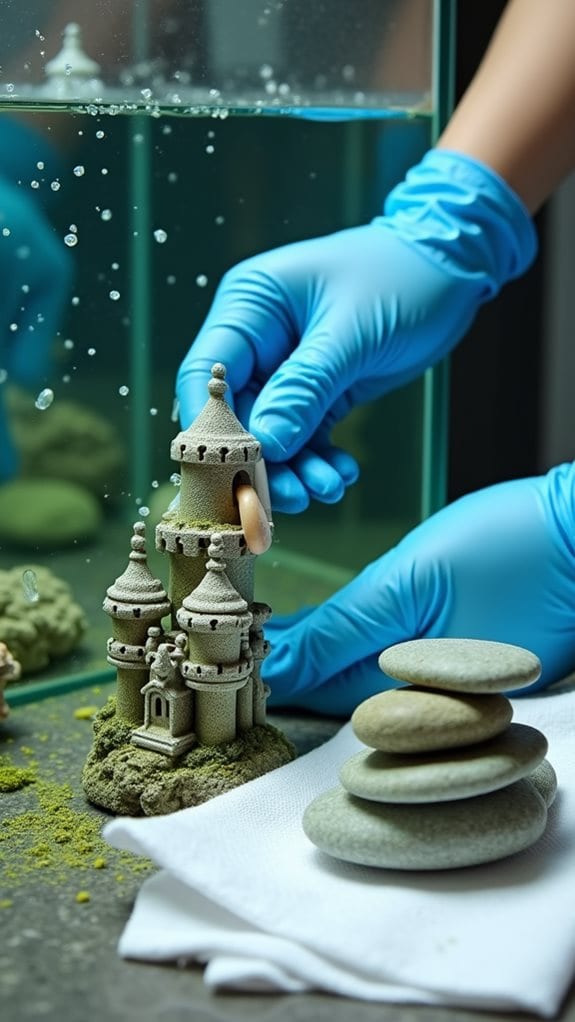 decorative rock upkeep strategies