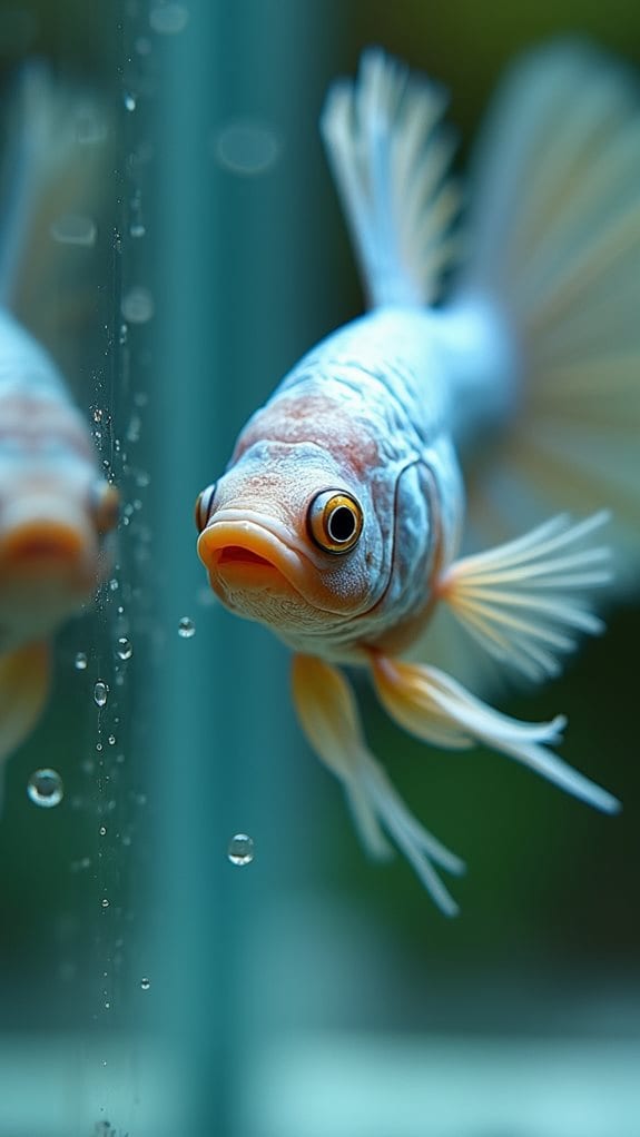 fish displaying feeding behavior
