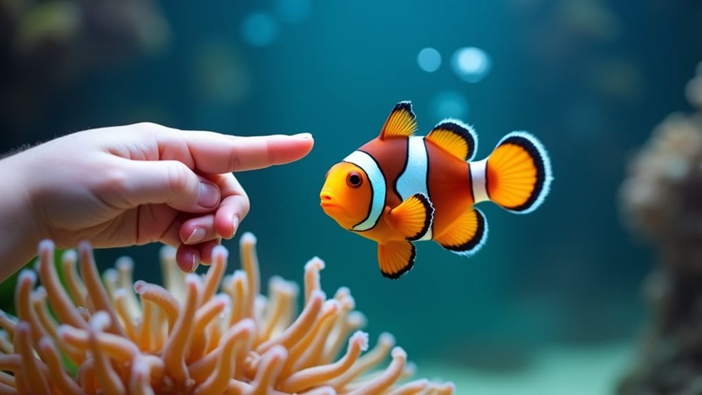 fish sensitivity to touch