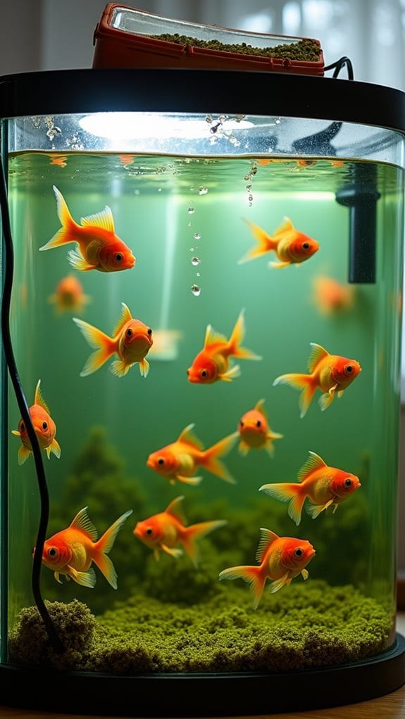 fish tank setup errors