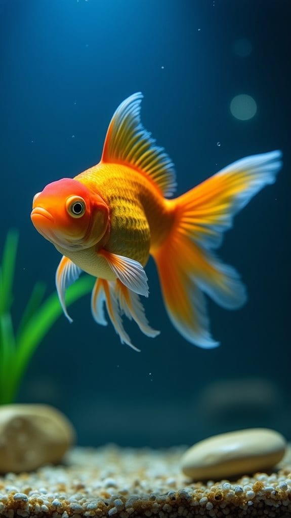 goldfish typically live long