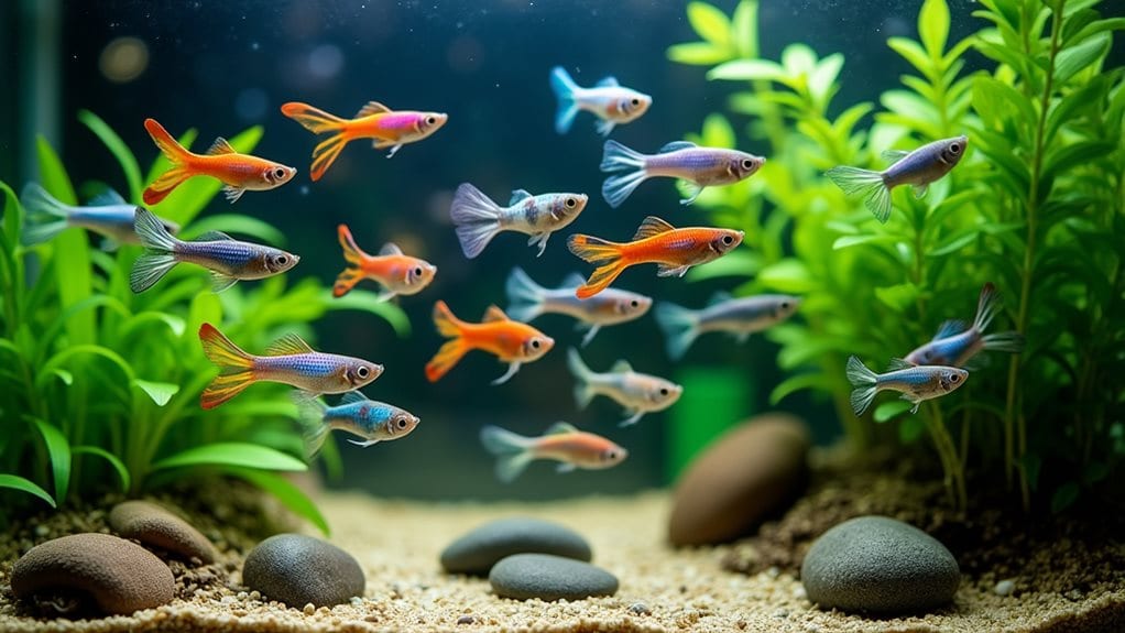 optimal guppy group size