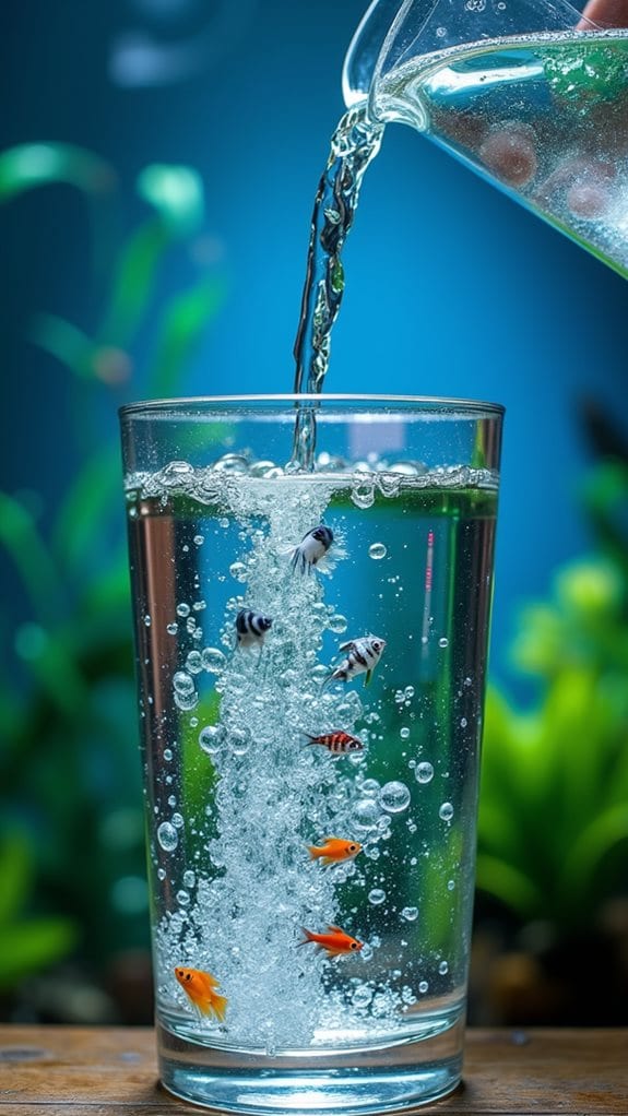 properly adding fresh water