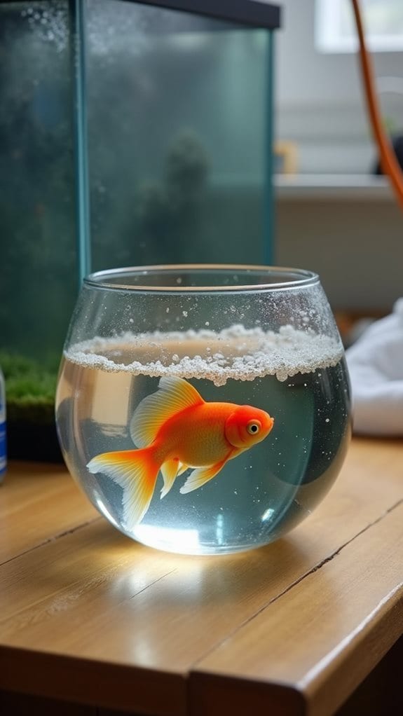 reducing stress in fish