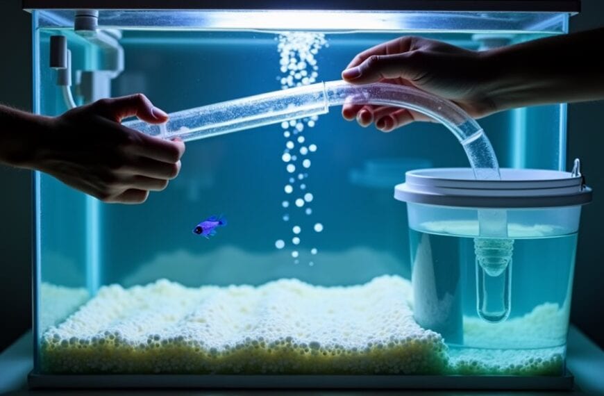 safe fish tank maintenance