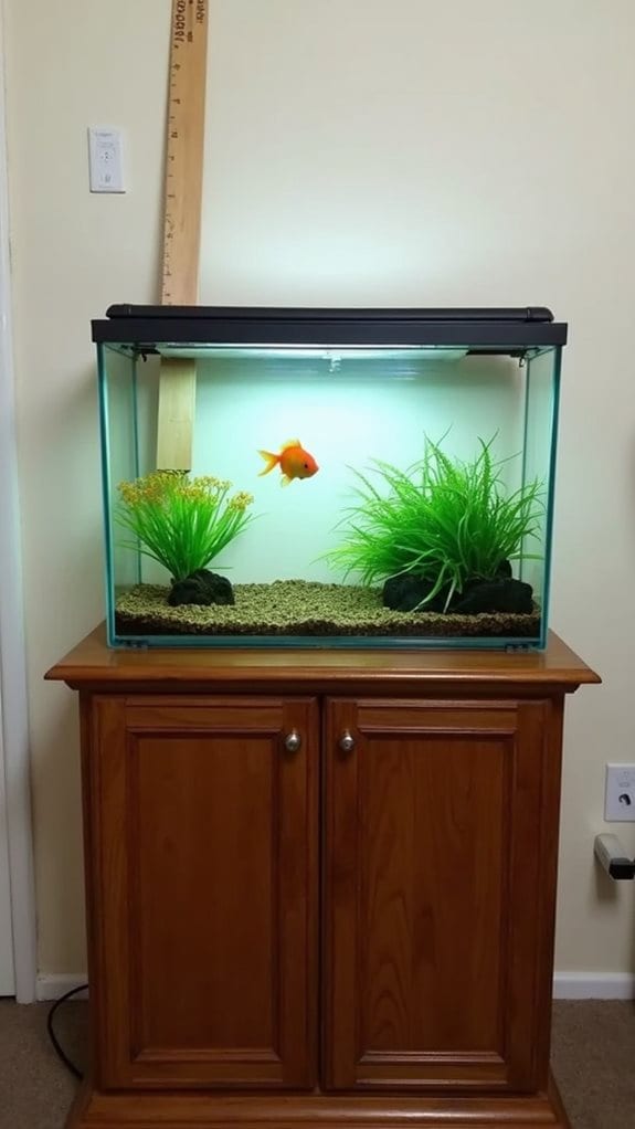 tank size measurement recommendations