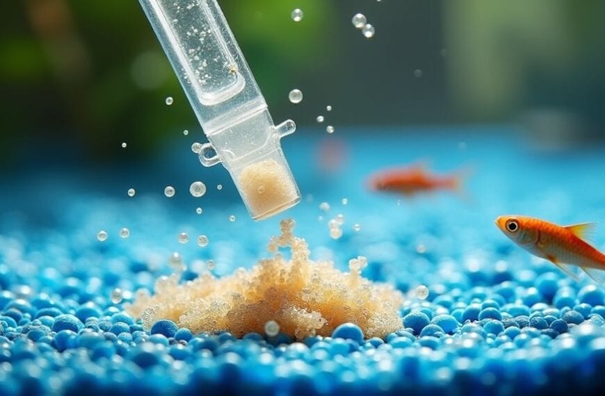 vacuum fish tank regularly