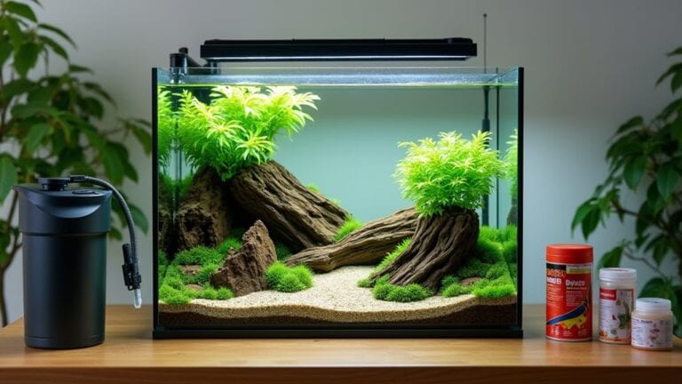 fish tank setup steps