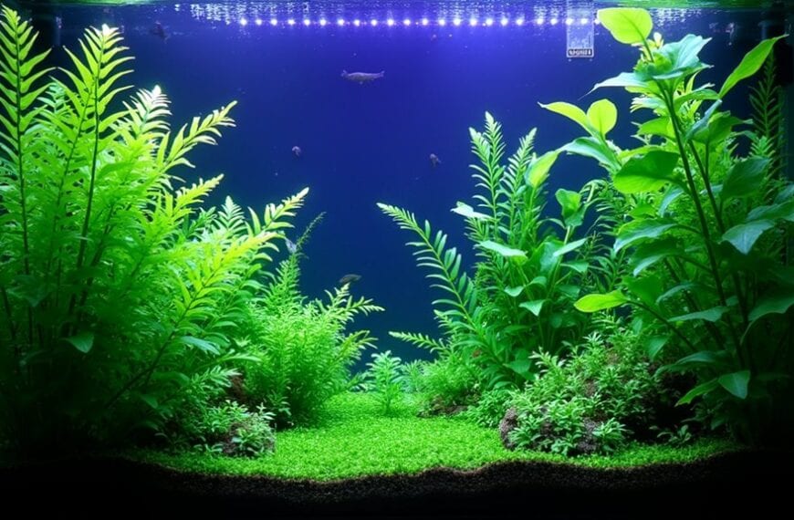 led lights enhance aquatic growth