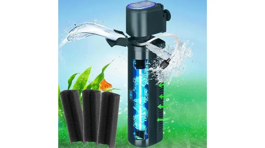 200gph uv filter aquarium