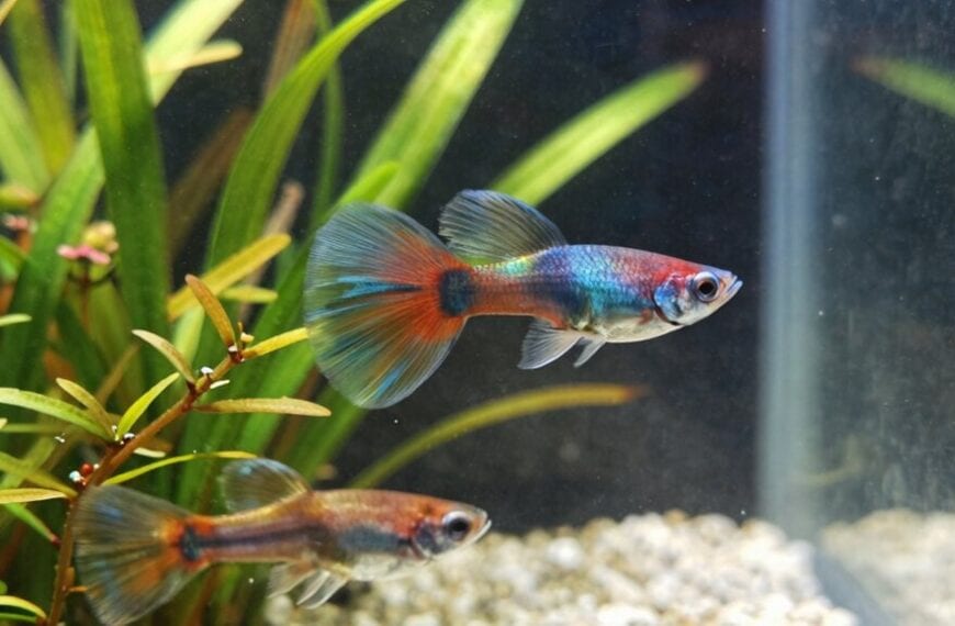 guppy varieties breeding tank requirements