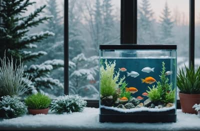 winter fish tank care