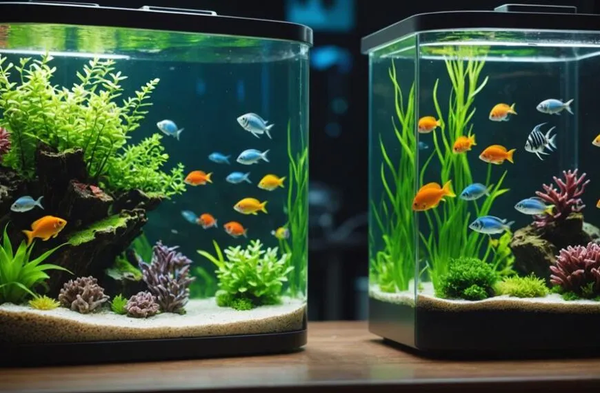 canister versus sponge filters