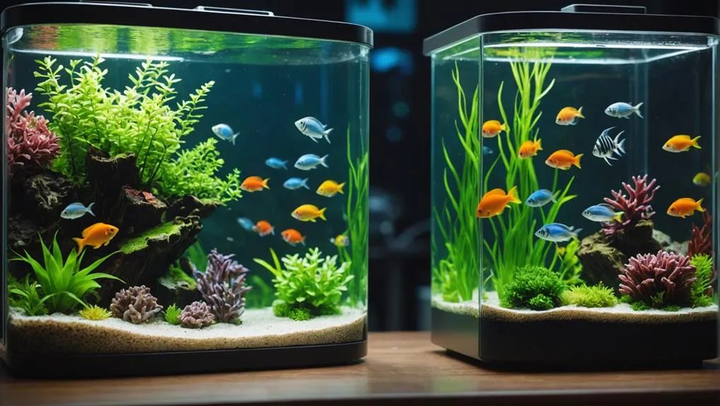 canister versus sponge filters