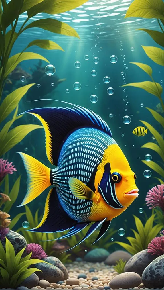 colorful freshwater aquarium fish