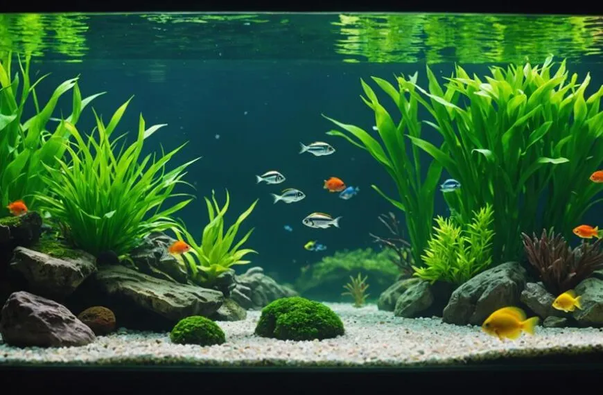 maintaining fish tank purity