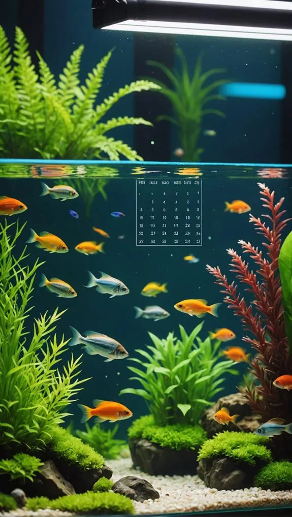 regular water testing schedule