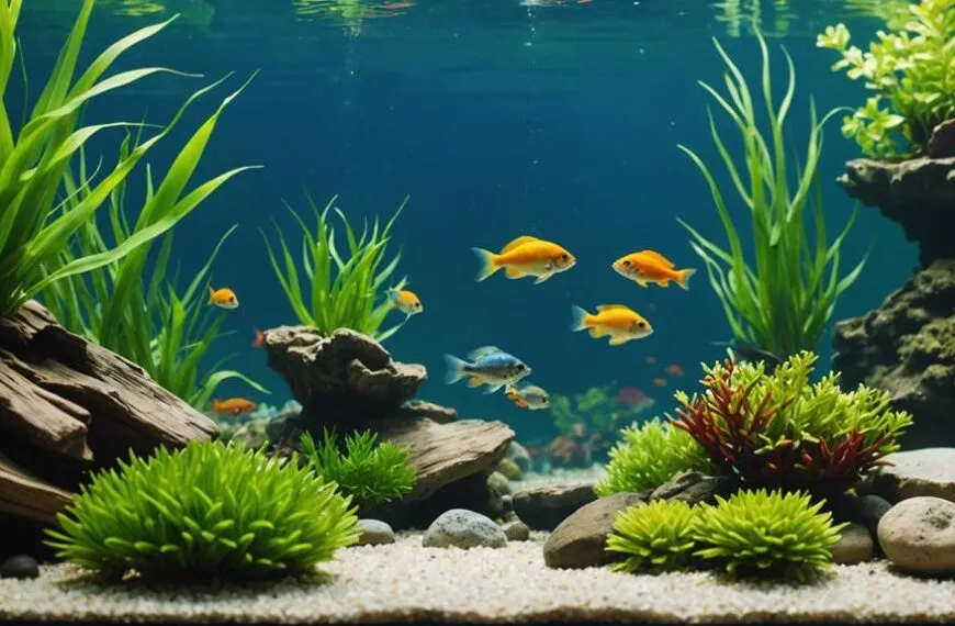 safe fish tank decorations