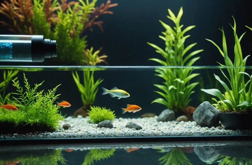 testing fish tank water quality