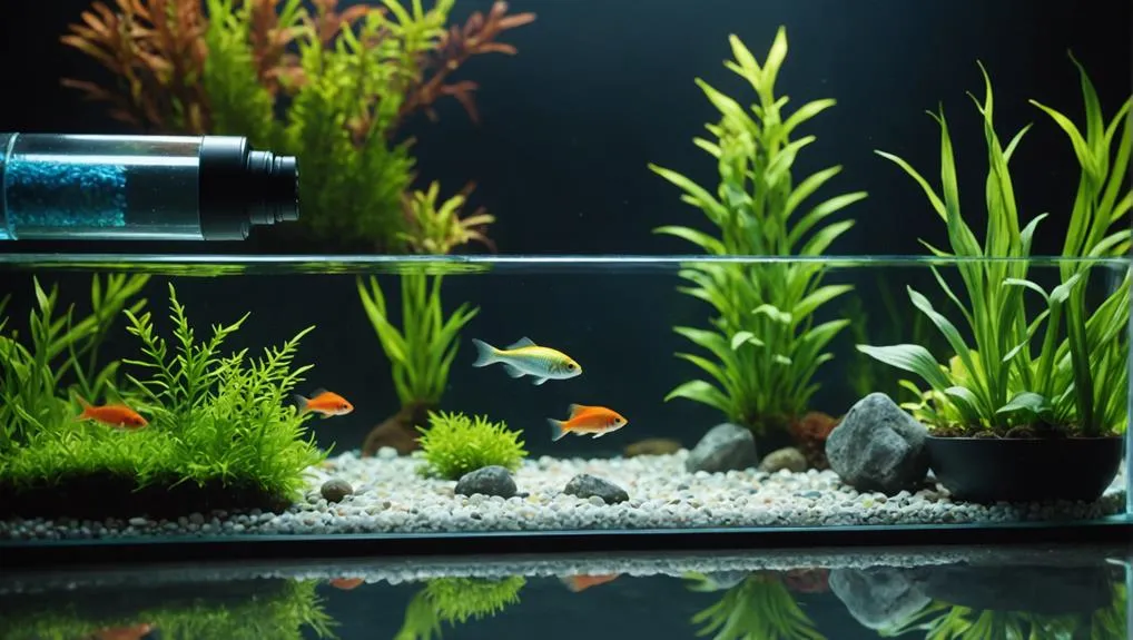 testing fish tank water quality