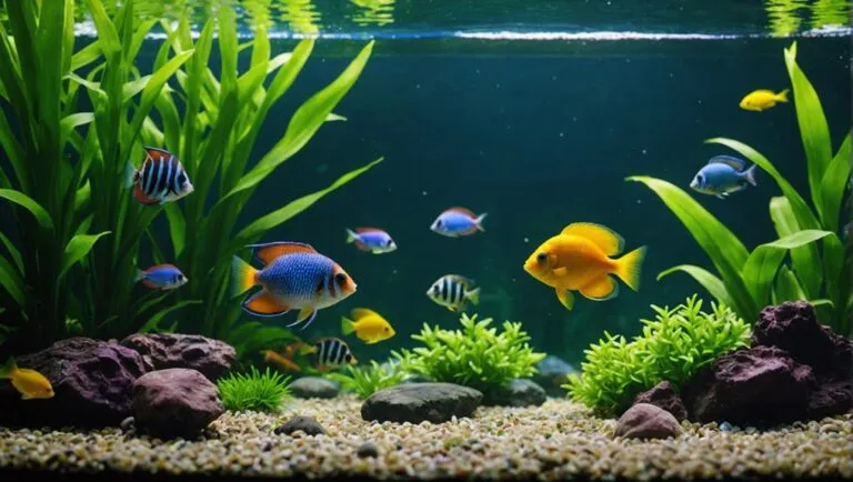 tropical fish tank care