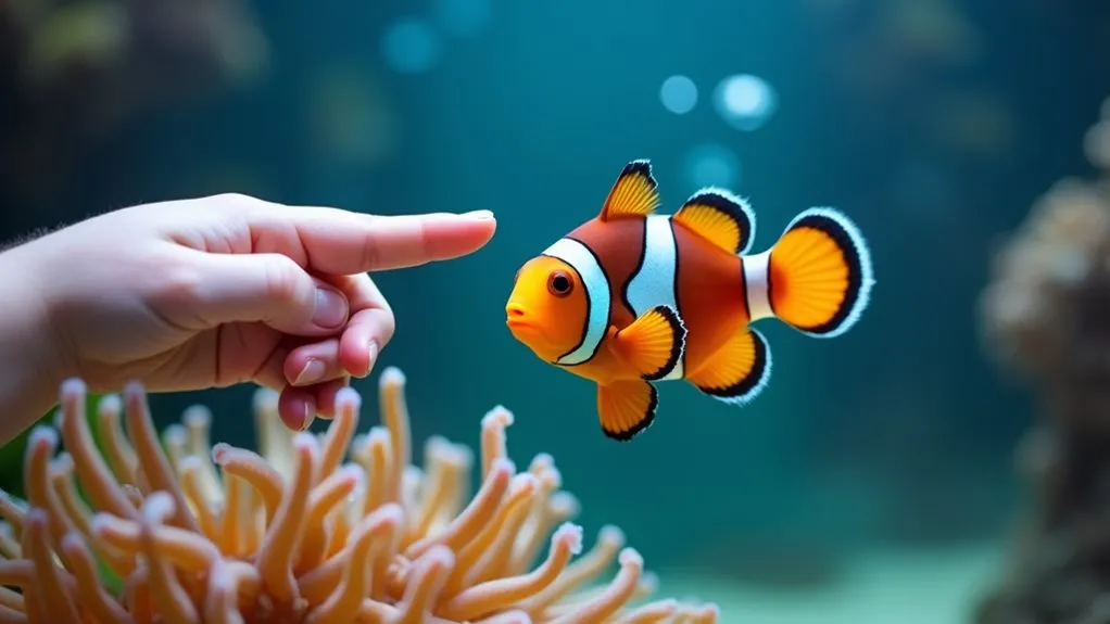 fish sensitivity to touch