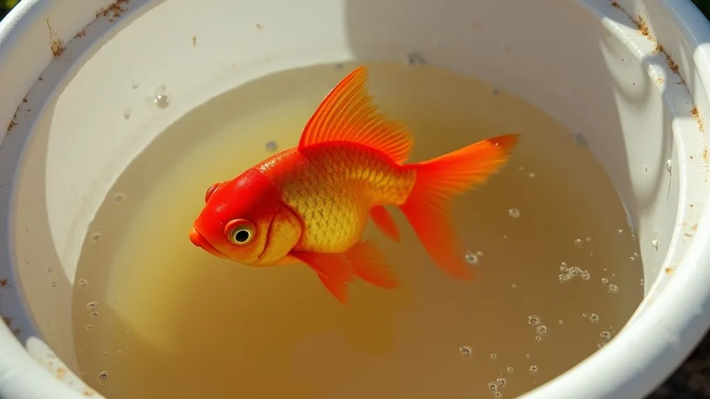 goldfish bucket time limit