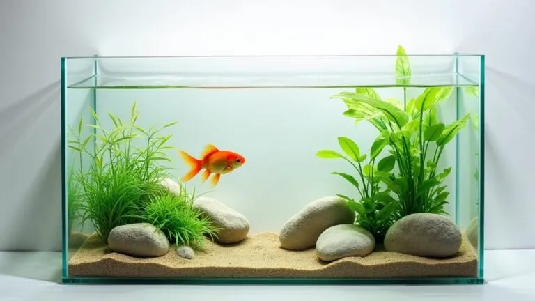 goldfish tank size recommendation