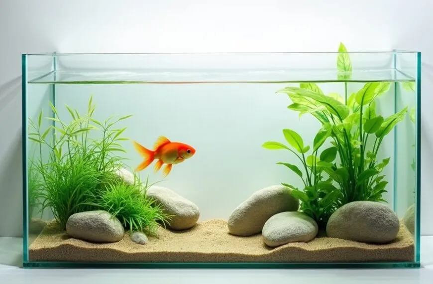 goldfish tank size recommendation