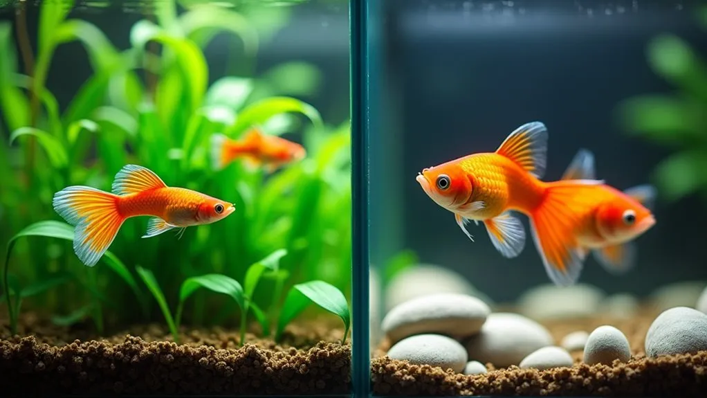 guppies and goldfish compatibility concerns