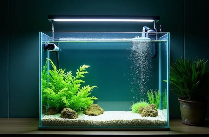 maintain clean aquarium conditions