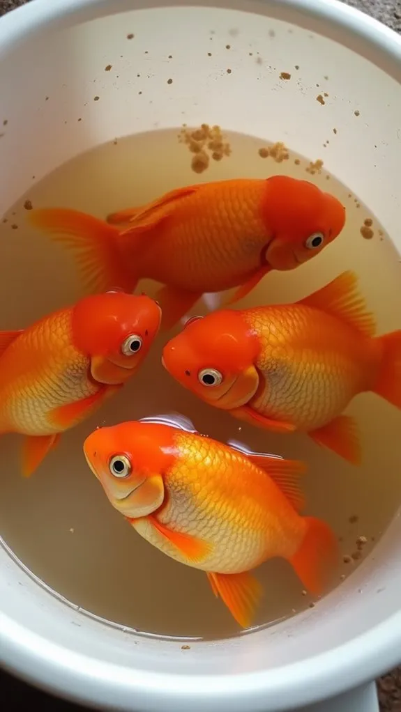 signs of fish stress