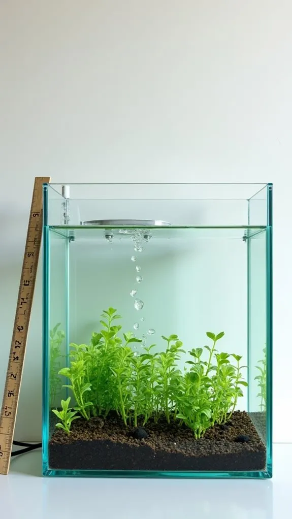 tank dimensions and space