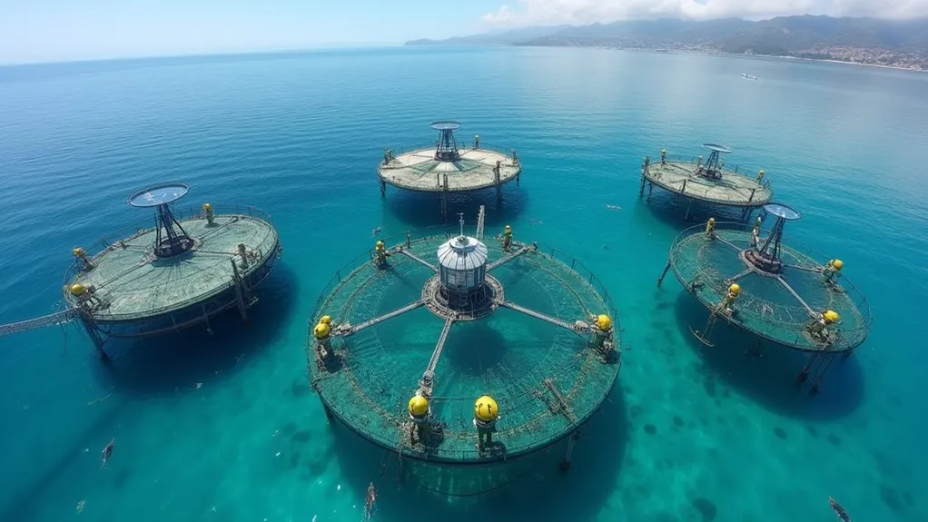 deep water cage farming