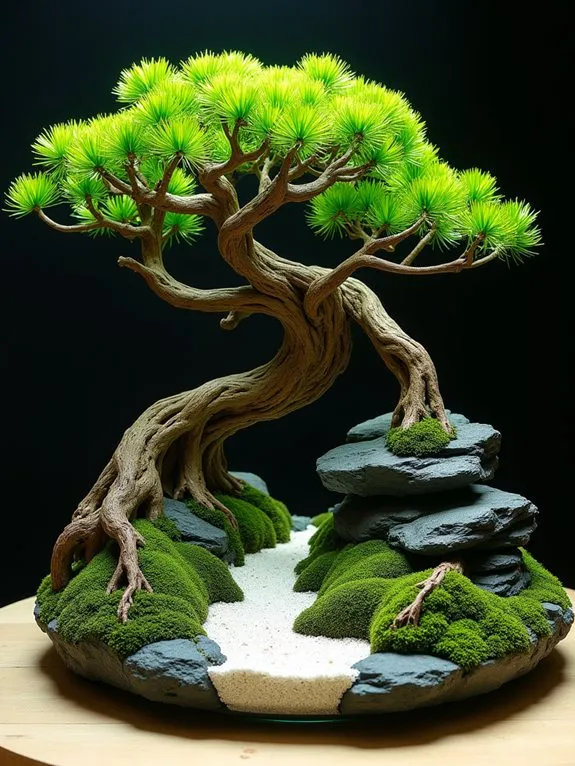 driftwood hardscape integration techniques