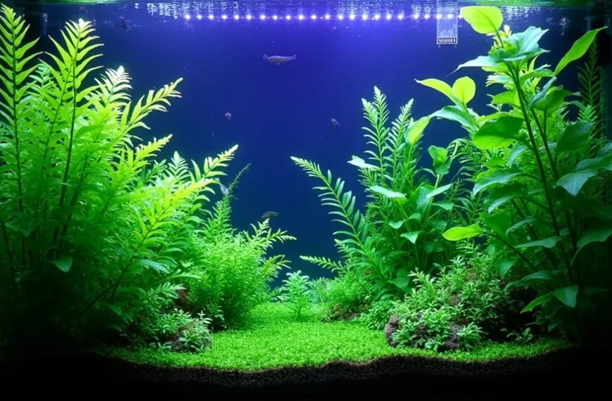 led lights enhance aquatic growth