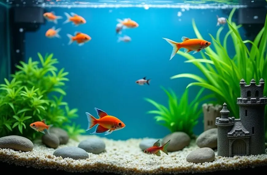 peaceful aquarium fish companions