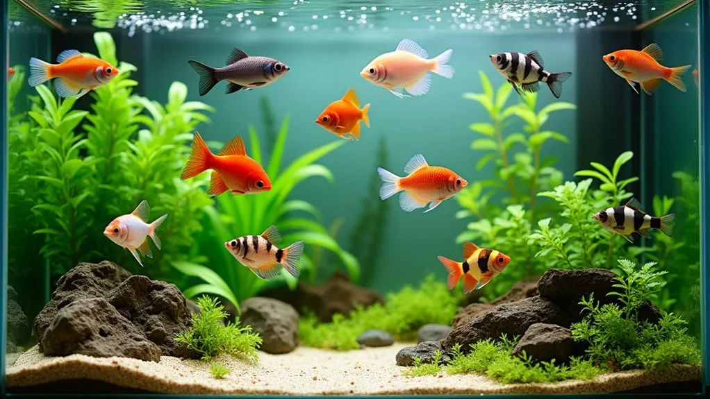 peaceful fish for aquariums