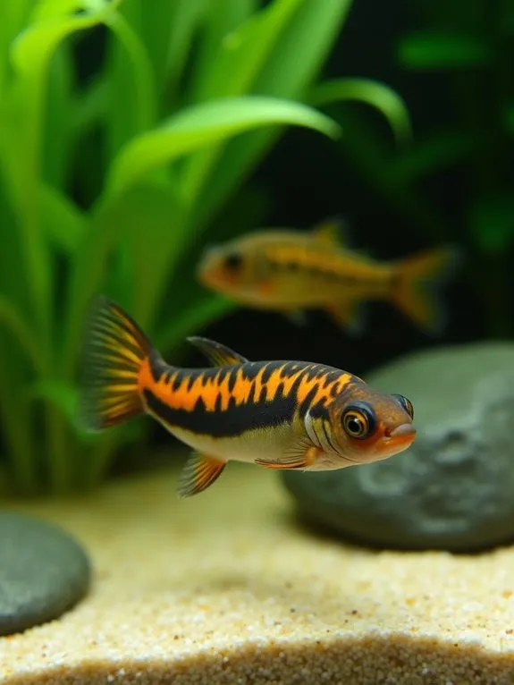 peaceful nocturnal aquarium fish