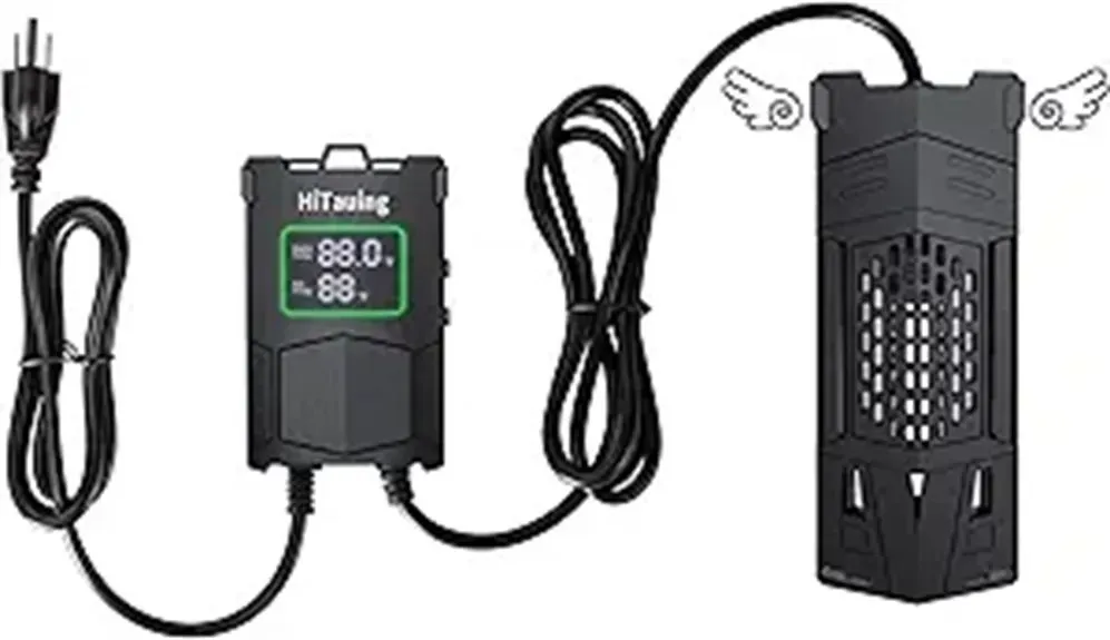 intelligent temperature control heater