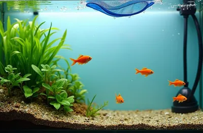 fish removal during cleaning